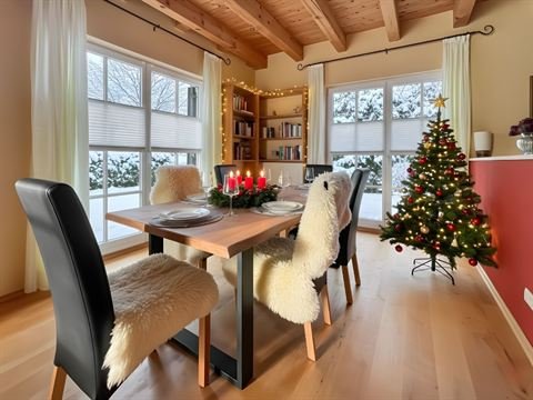 Wohnzimmer im Winter